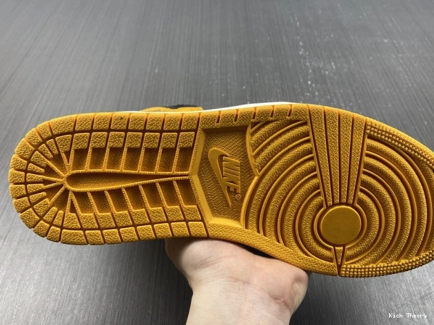 Kick Theory Air Yellow High Jordan Toe 555088-711 OG 1 0729